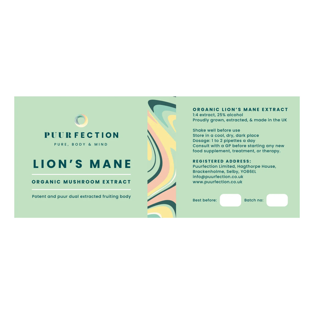 Lion's Mane Extract Tincture 50ml