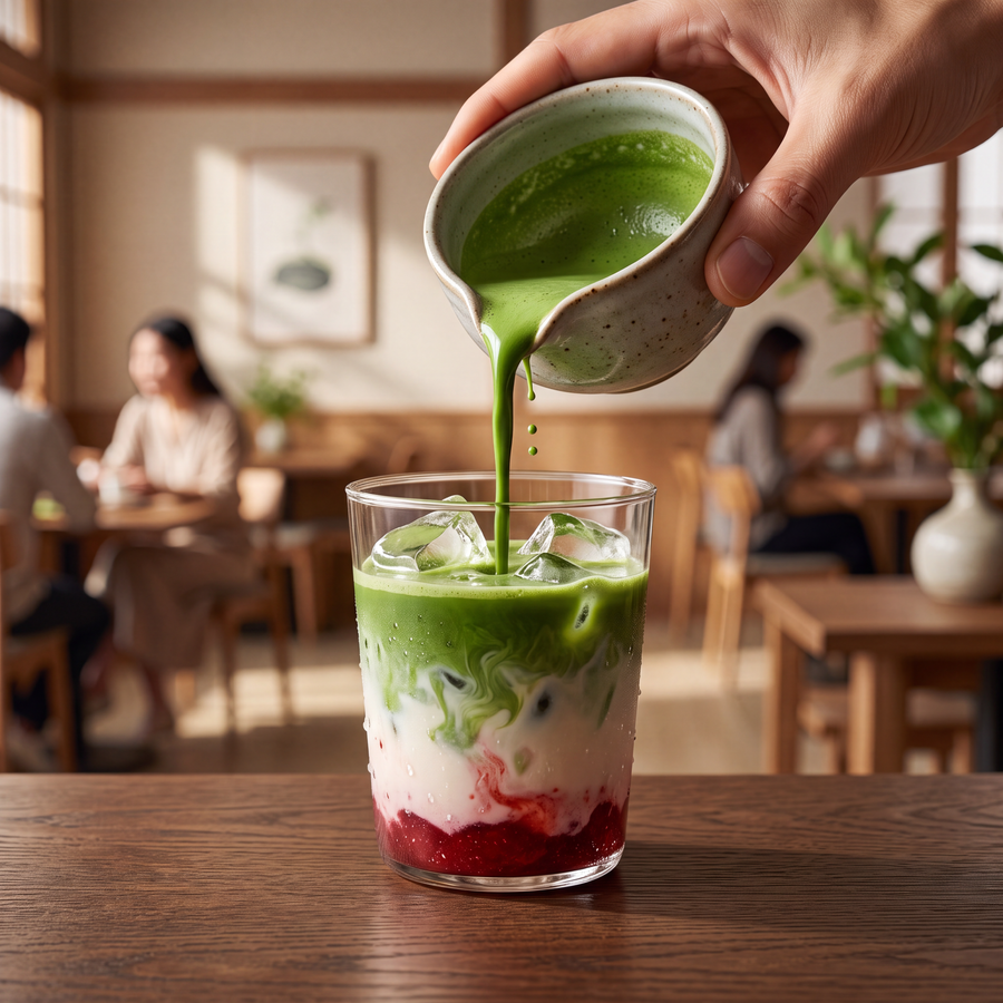 Not a coffee cart with a matcha option.